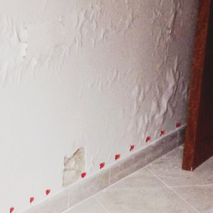 Deumidificazione parete interna casa